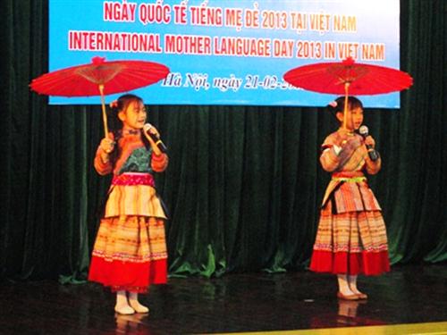 Ngày Quốc tế Tiếng mẹ đẻ năm 2013 tại Việt Nam
