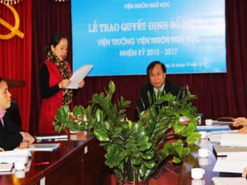 Họp Hội đồng nghiệm thu cấp cơ sở đề tài “Ngôn ngữ kí hiệu của người khiếm thính ở Việt Nam: Thực trạng và giải pháp”