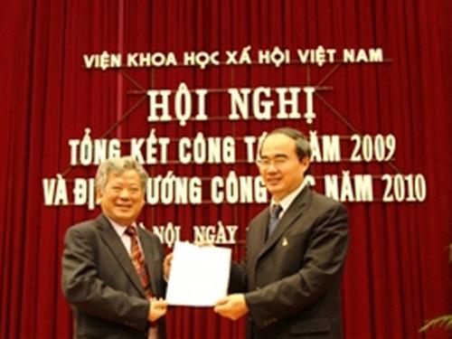 Thành lập Học viện Khoa học Xã hội thuộc Viện KHXH Việt Nam