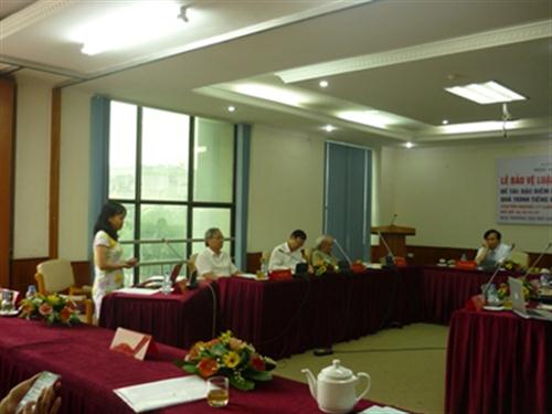NCS Trương Thị Thu Hà bảo vệ thành công luận án tiến sĩ cấp Học viện 